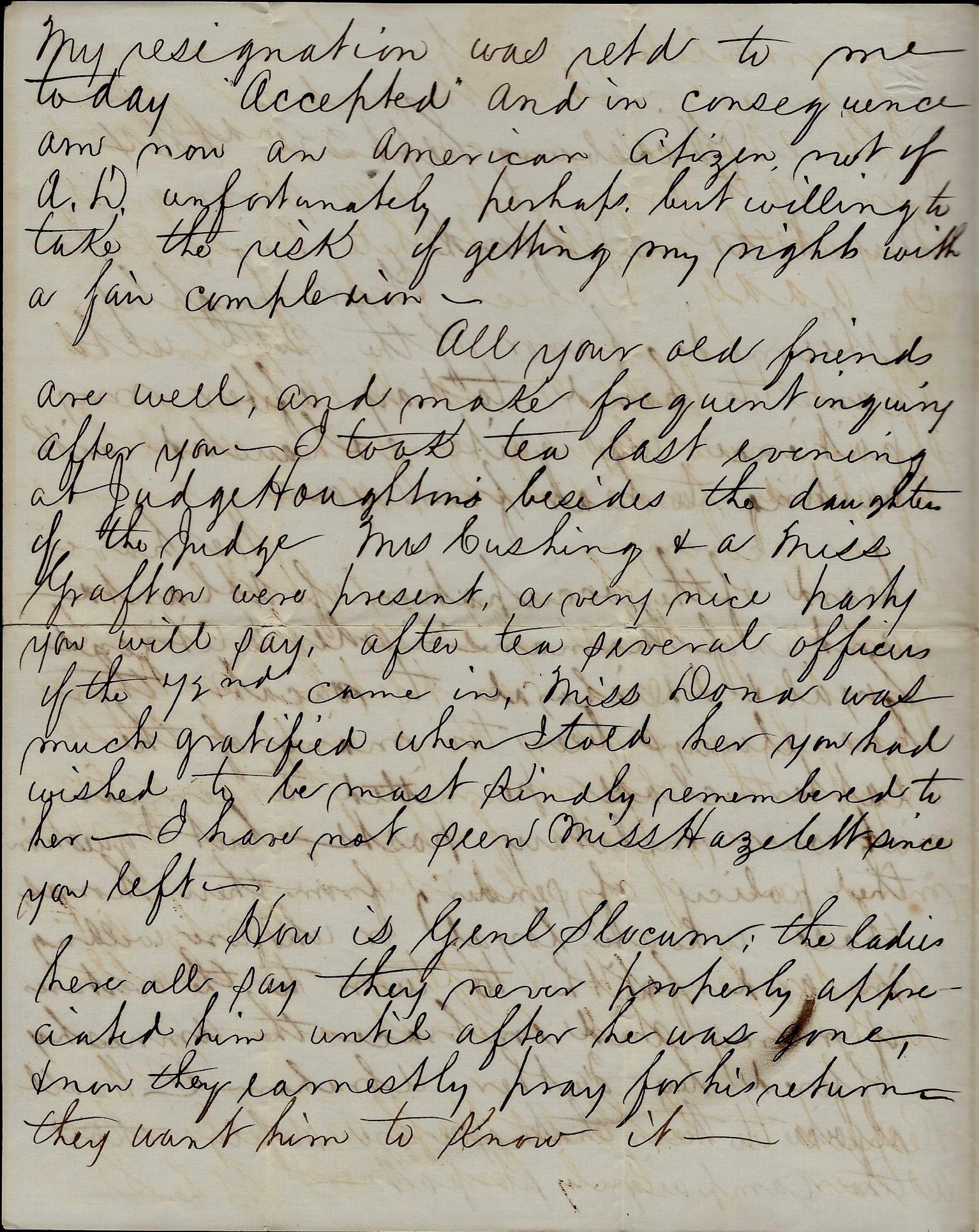 Gsc Letters 1864: G. C. S. to “Bedford” | Spared & Shared 23