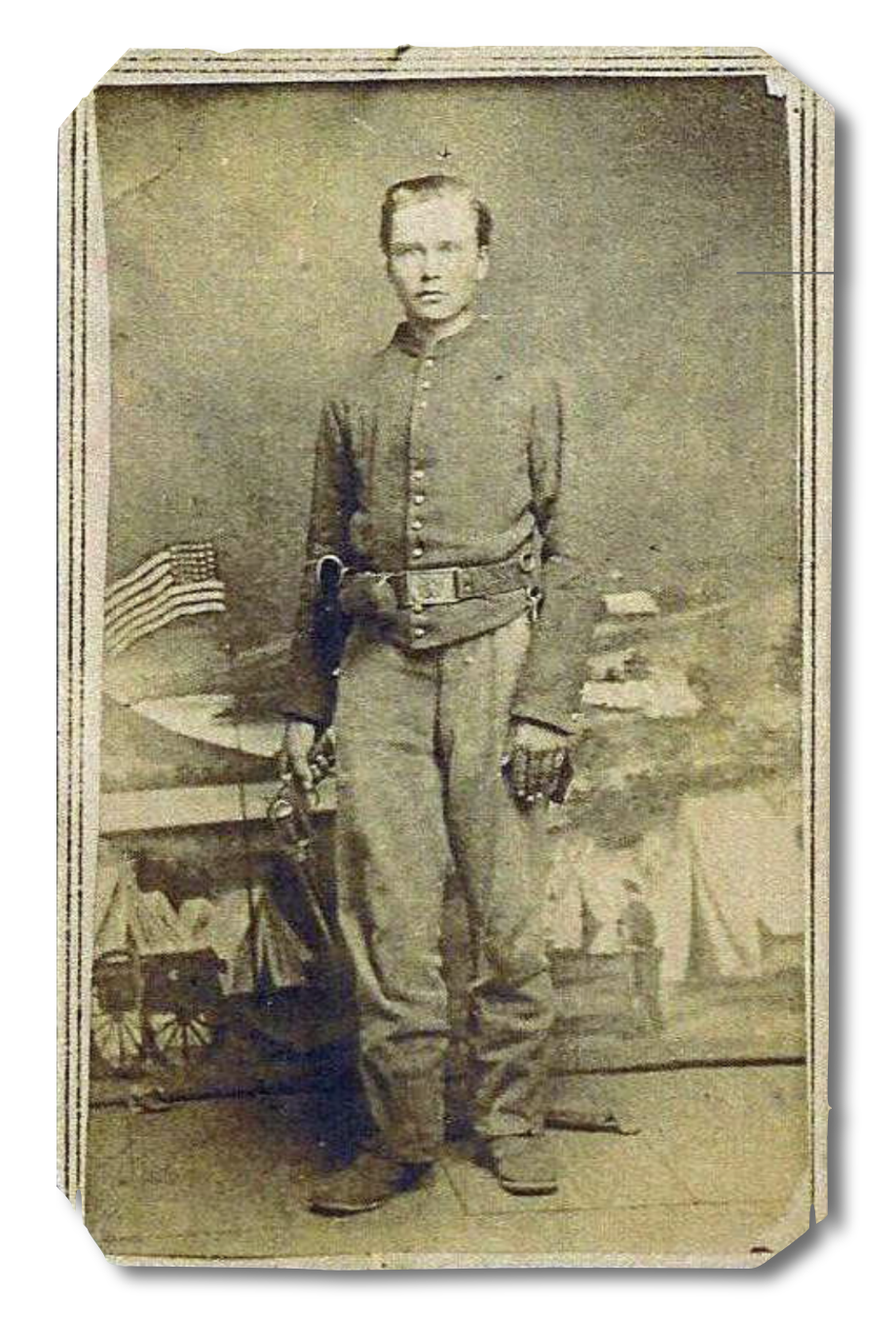 1865: Isaac Clinton Wade to Emma F. (Wade) Holliday | Spared & Shared 23